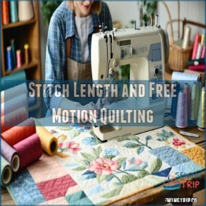 Stitch Length and Free Motion Quilting