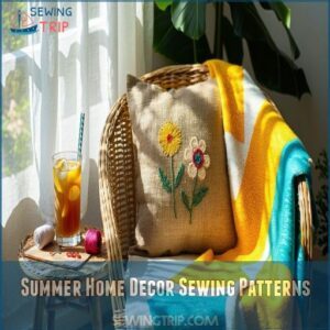 Summer Home Decor Sewing Patterns