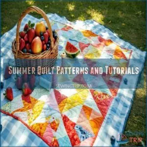 Summer Quilt Patterns and Tutorials