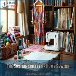 The Sustainability of Home Sewing