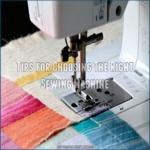 Tips for Choosing The Right Sewing Machine