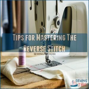 Tips for Mastering The Reverse Stitch