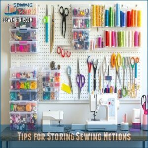 Tips for Storing Sewing Notions