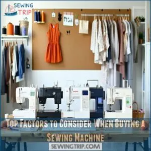 Top Factors to Consider When Buying a Sewing Machine