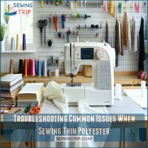 Troubleshooting Common Issues When Sewing Thin Polyester