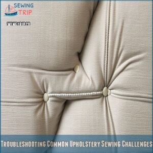 Troubleshooting Common Upholstery Sewing Challenges