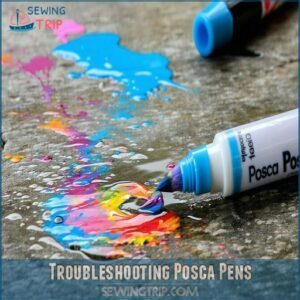 Troubleshooting Posca Pens