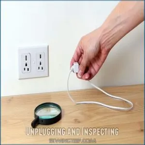 Unplugging and Inspecting