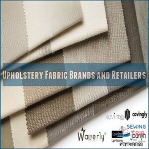 Upholstery Fabric Brands and Retailers