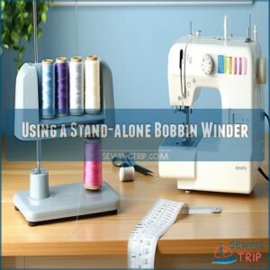 Using a Stand-alone Bobbin Winder