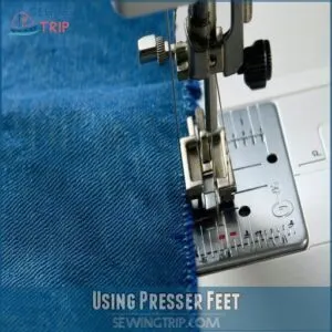 Using Presser Feet