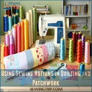 Using Sewing Notions in Quilting and Patchwork