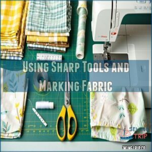 Using Sharp Tools and Marking Fabric