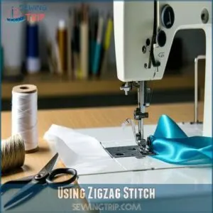 Using Zigzag Stitch