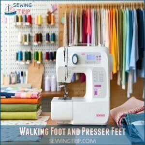 Walking Foot and Presser Feet Walking Foot and Presser Feet