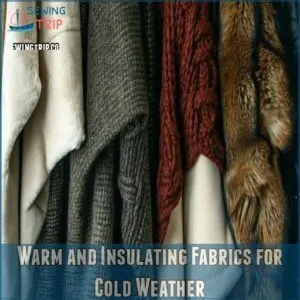 Warm and Insulating Fabrics for Cold Weather