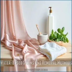 Water-Based Stains and Removal Methods