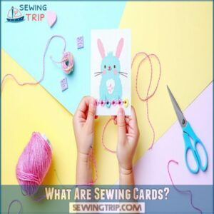 what are sewing cards