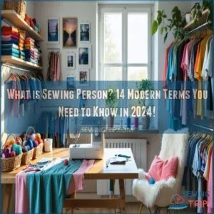 what is sewing person