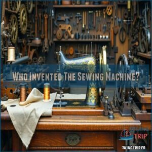 Who Invented The Sewing Machine