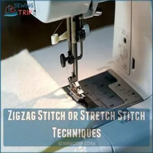 Zigzag Stitch or Stretch Stitch Techniques