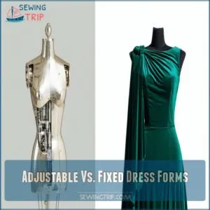 Adjustable Vs. Fixed Dress Forms