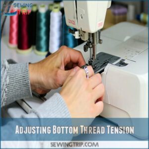 Adjusting Bottom Thread Tension