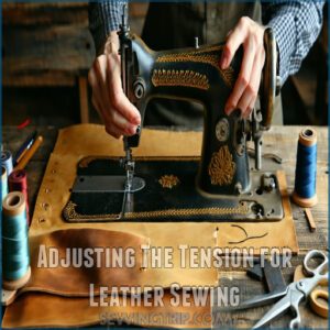 Adjusting The Tension for Leather Sewing