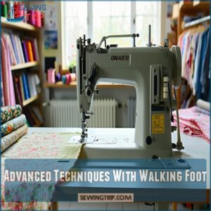 Advanced Techniques With Walking Foot