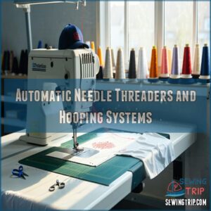 Automatic Needle Threaders and Hooping Systems