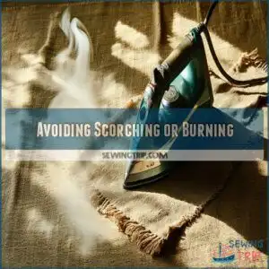 Avoiding Scorching or Burning Avoiding Scorching or Burning