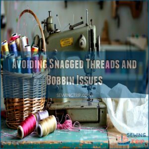 Avoiding Snagged Threads and Bobbin Issues