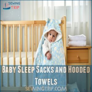 Baby Sleep Sacks and Hooded Towels