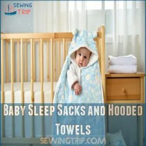 Baby Sleep Sacks and Hooded Towels