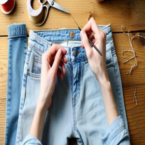 Backstitch for Stronger Seams