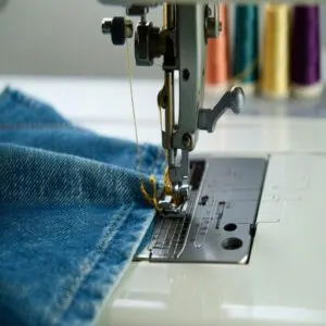 Backstitching Seams