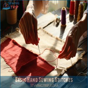 Basic Hand Sewing Stitches