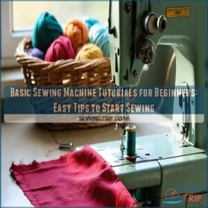 basic sewing machine tutorials for beginners