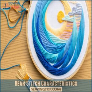 Bean Stitch Characteristics