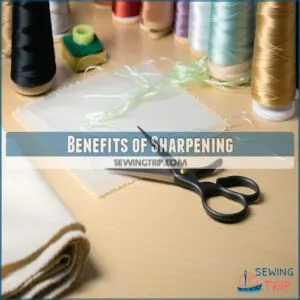 Benefits of Sharpening