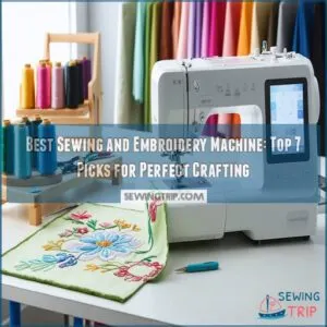 best sewing and embroidery machine