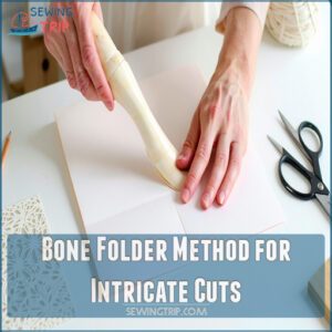 Bone Folder Method for Intricate Cuts