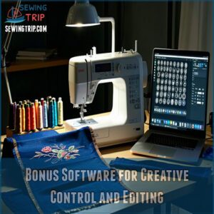 Bonus Software for Creative Control and Editing