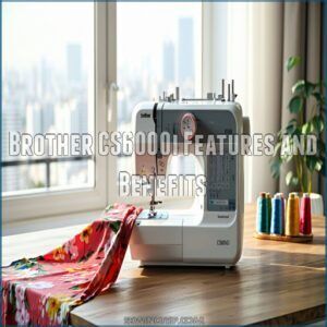 Brother CS6000i Features and Benefits Brother CS6000i Features and Benefits
