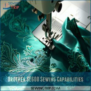 Brother SE600 Sewing Capabilities