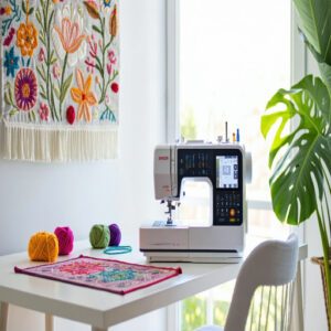 Built-in Stitches and Embroidery Designs