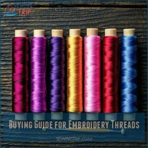 Buying Guide for Embroidery Threads