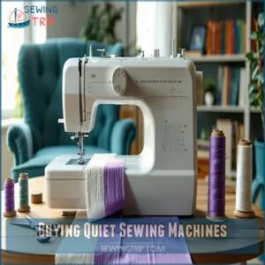 Buying Quiet Sewing Machines