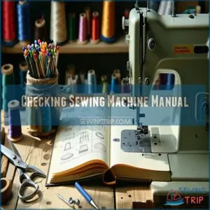 Checking Sewing Machine Manual