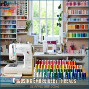 Choosing Embroidery Threads